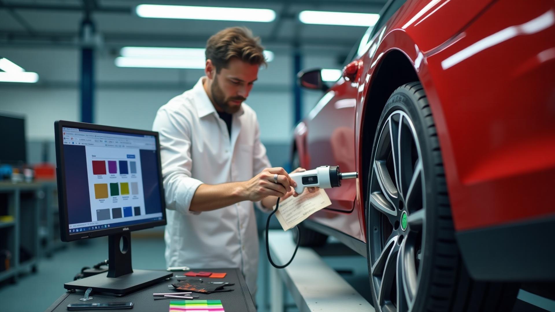 Dobór koloru lakieru samochodowego – jak uzyskać idealne dopasowanie