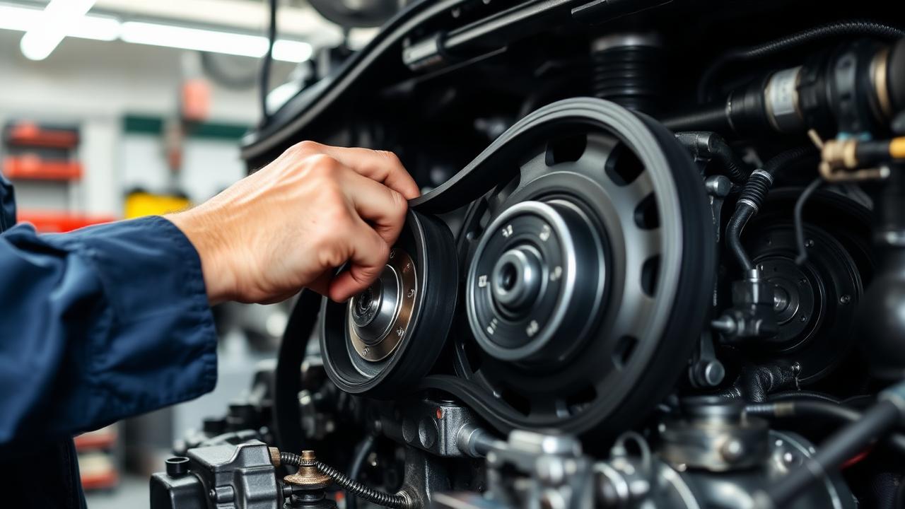 Wymiana rozrządu po wypadku – naprawa uszkodzonych elementów i timing beltu